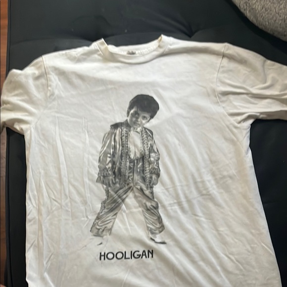 Bruno Mars Hooligan Tee, Moonshine Jungle. White Graphic Tee - Picture 1 of 4